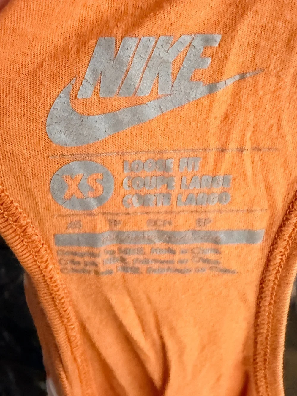 Nike Loose Fit Racerback Tank Top